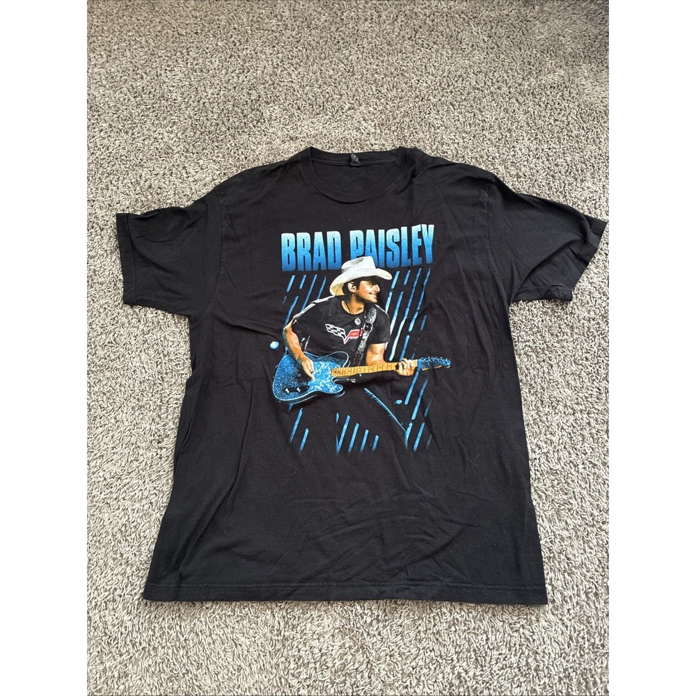 BRAD PAISLEY 2014 COUNTRY NATION CONCERT TOUR VINTAGE T-SHIRT XL X-LARGE